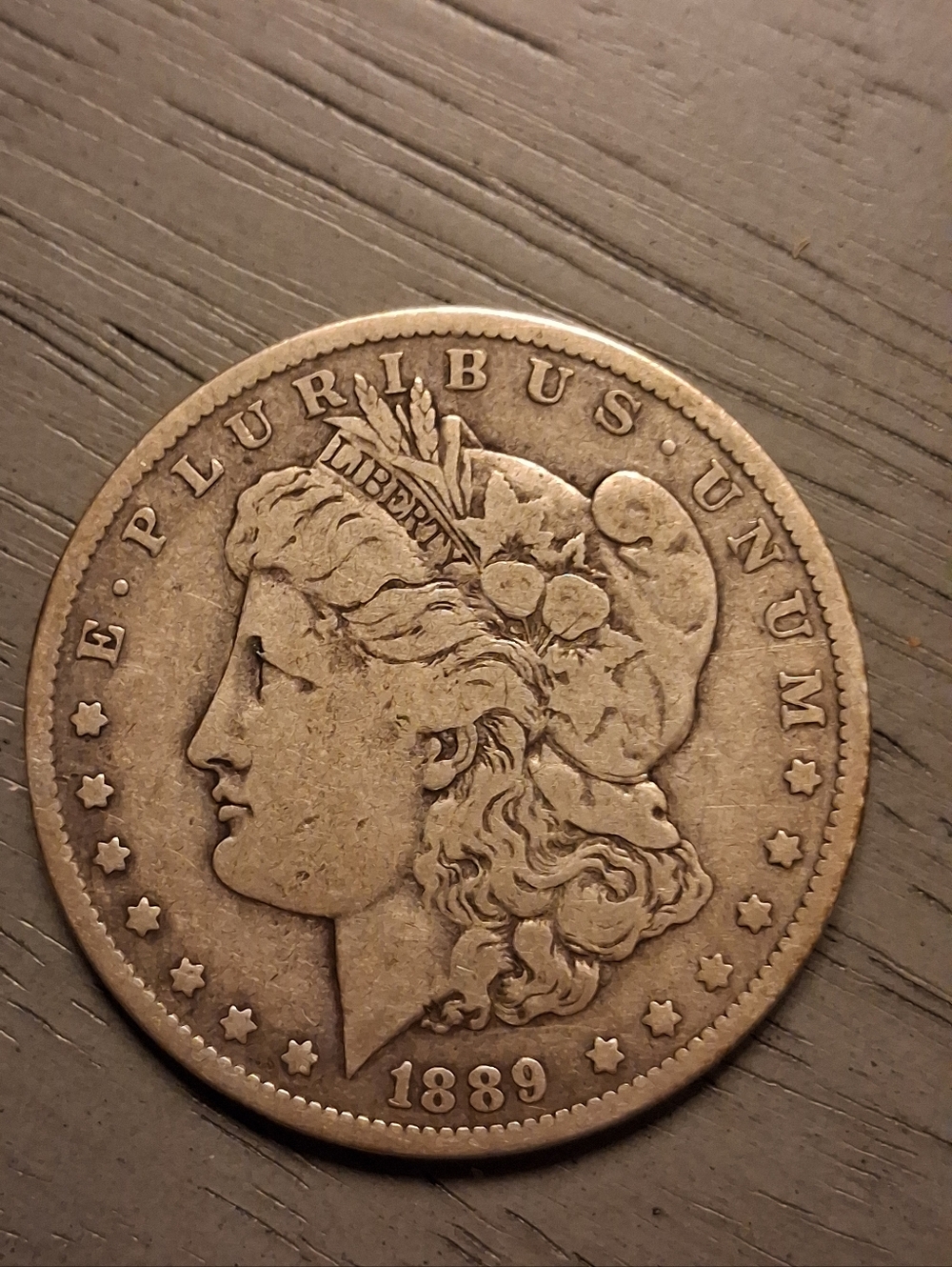 1889-O Morgan Silver Dollar